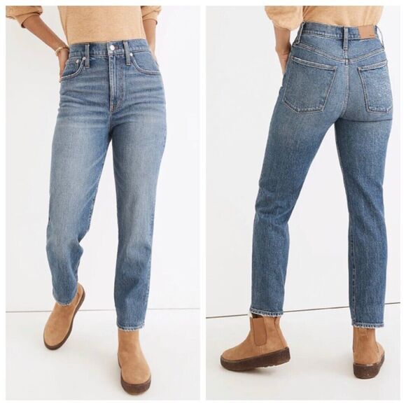Madewell Denim - Madewell Perfect Vintage Jeans Women’s Size 23 Belbury Wash High Rise Tencel